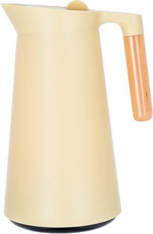 ترمس ليندا تايملس، 1 لتر، حافظة داخلية زجاج حراري - بيج product image 2
