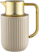 Everest Laura thermos, 1 liter, golden handle, thermal glass inner shell, plastic outer shell - beige product image 2