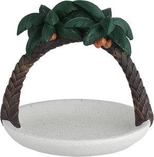 شيالة تقديم جبس السيف غاليري، 16.5x16.5x15 سم، دائري، مسكة يد - متعدد الألوان product image