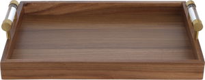 طوفرية خشب السيف غاليري، 4×26×39 سم، يد اكريلك - بني غامق product image