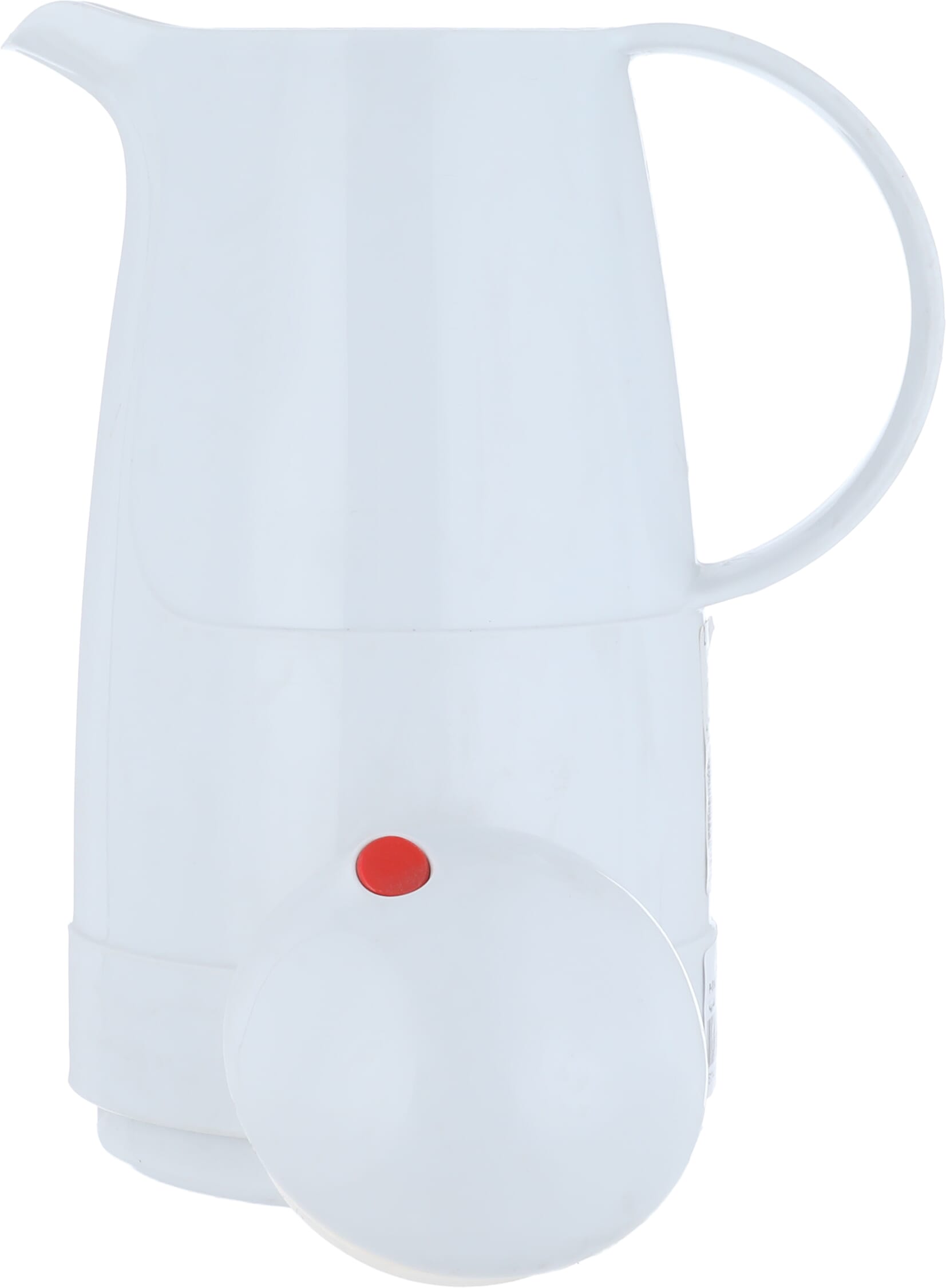 Rotpont glass thermos, 500 ml, plastic outer shell - white product image 5