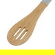 Al Saif Gallery wooden serving spoon, with silicone handle - grey product image 3