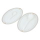 طقم سفرة بورسلان السيف غاليري، 65 قطعة - أبيض product image 2