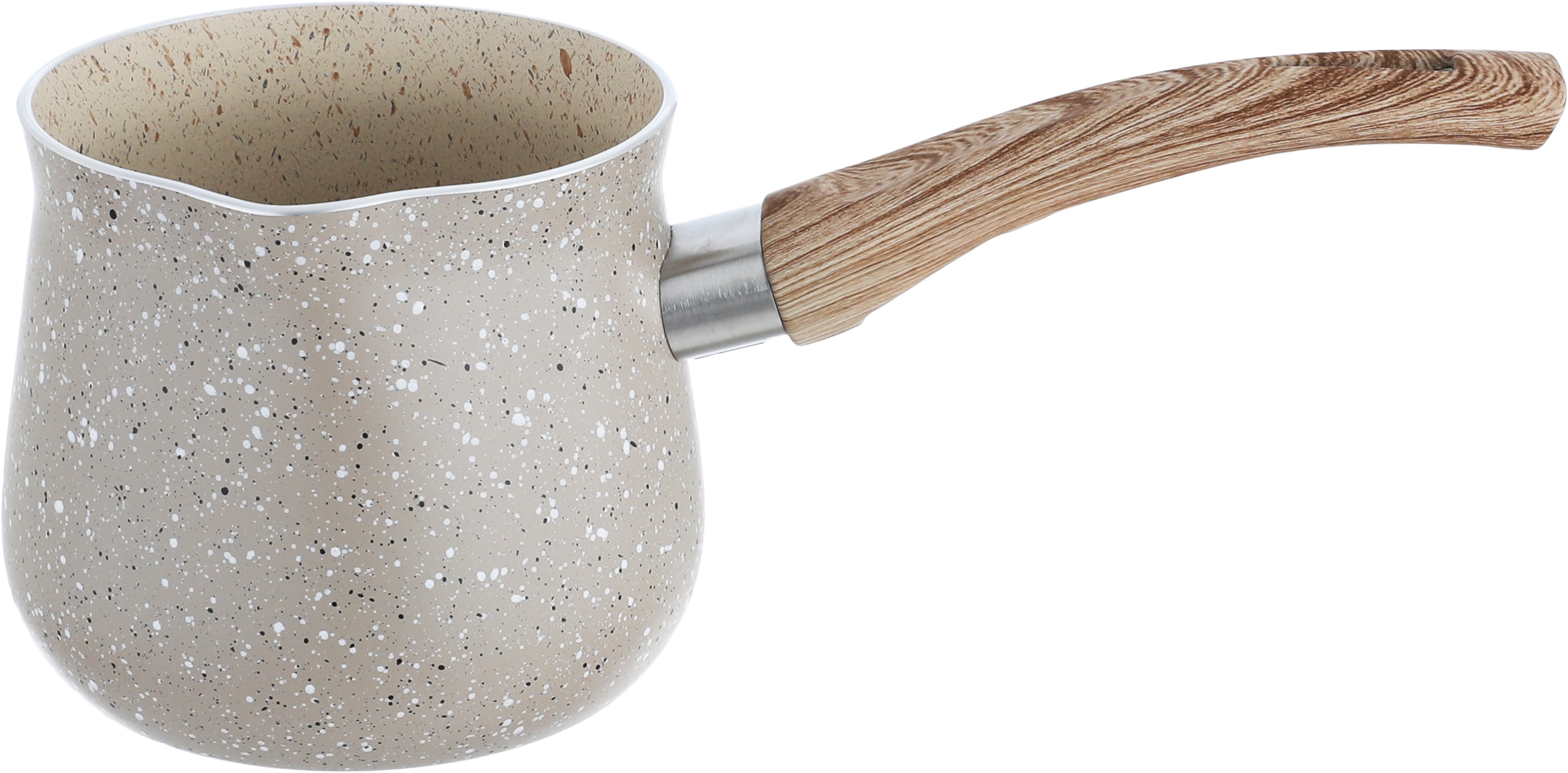 Rocky Beige Granite Pot, 9.5 cm - Beige product image