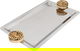 طوفرية تقديم استيل السيف غاليري، 3.5×26×50.5 سم، مستطيل - فضي product image 2