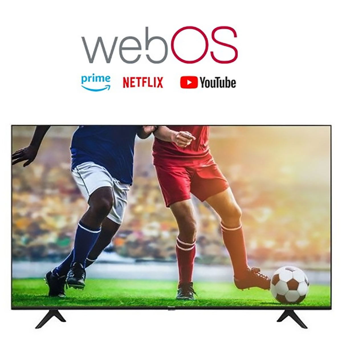 Nikai NIK55MEU4STN Smart TV, 55 Inch, UHD, 4K, WebOS - Black product image 2