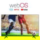 تلفزيون بدون اطار سمارت نيكاي، 55 بوصة، UHD، 4K، ويب اوس، NIK55MEU4STN - اسود product image 2