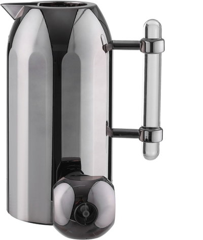 Al Saif Gallery Terhab Thermos Set, 21 Pieces, Cups with Saucers, Coffee Cups, Saucer, Transparent Handle - Black Transparent product image 6