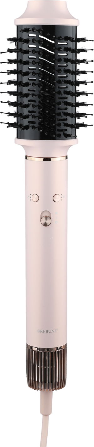 مصفف شعر ستايلر ريبون، 1300 واط، 4x24 سم، 7 قطع - وردي product image