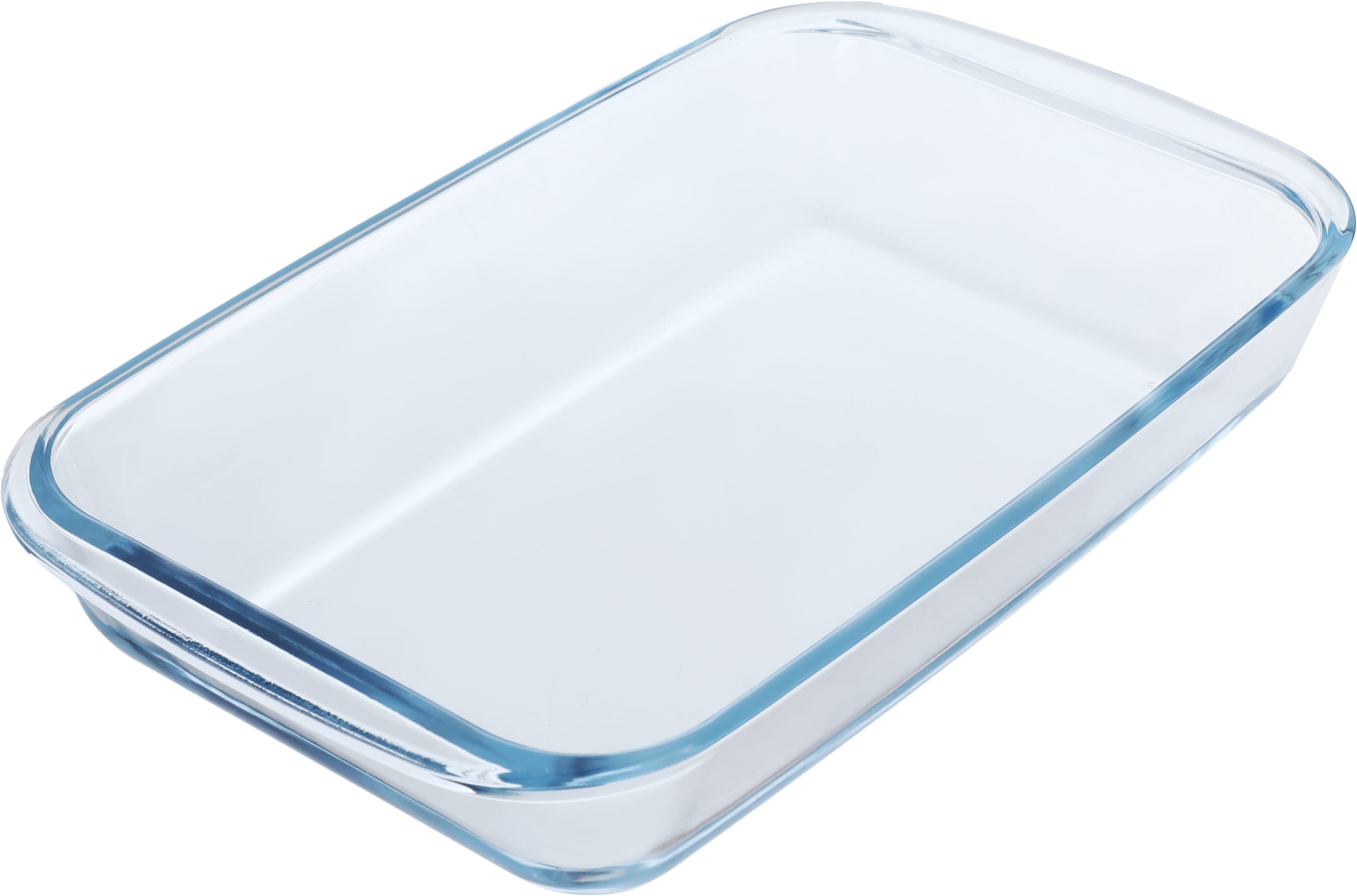 Set of glass oven trays with a metal holder, Max Glass, 3 pieces, rectangular - transparent product image 3