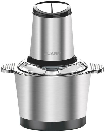 مفرمة كهربائية ستانلس ستيل بوارن بروفيشنال، 400 واط، سعة 3 لتر، 2 سرعة، EC-SL08 - أسود فضي product image 1