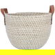 Al Saif Gallery wicker basket, round, 35 x 35 x 25 cm - light beige product image 2