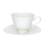 طقم سفرة بورسلان السيف غاليري، 66 قطعة - أبيض product image 7