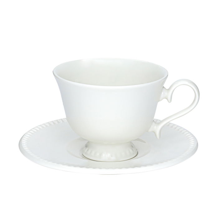 طقم سفرة بورسلان السيف غاليري، 66 قطعة - أبيض product image 7