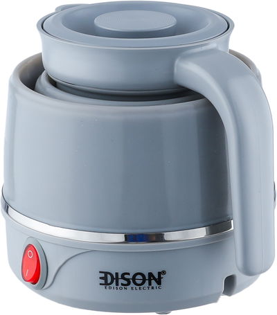 غلاية كهربائية سفاري إديسون، 500 مل، 550 واط، ZRY-070A/DG - رمادي غامق product image 5