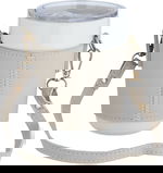 كوب حافظ للحرارة بورسلان السيف غاليري، 420 مل - أبيض بيج product image 3