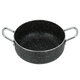 Al Saif Gallery Granite Pot with Lid, 14 cm - Black White product image 4