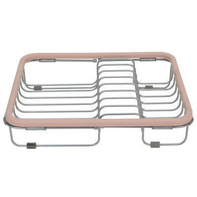 Al Saif Gallery Stainless Steel Plate Stand, Plastic Base - Silver product image 3