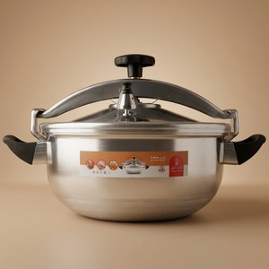 Al Saif Gallery Aluminum Pressure Cooker, 11 Liters - Silver product image