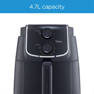 Midea Air Fryer, 1500 Watt, 4.76 Liters - Black product image 3