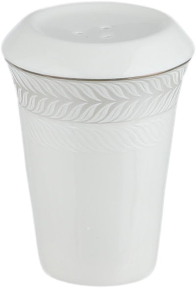 طقم تقديم سفرة بورسلان السيف غاليري، 65 قطعة، نقش فضي - أبيض product image 19