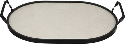 طقم طوفريات ستانلس ستيل ملامين السيف غاليري، قطعتين، اطار اسود - كريمي اسود product image 3