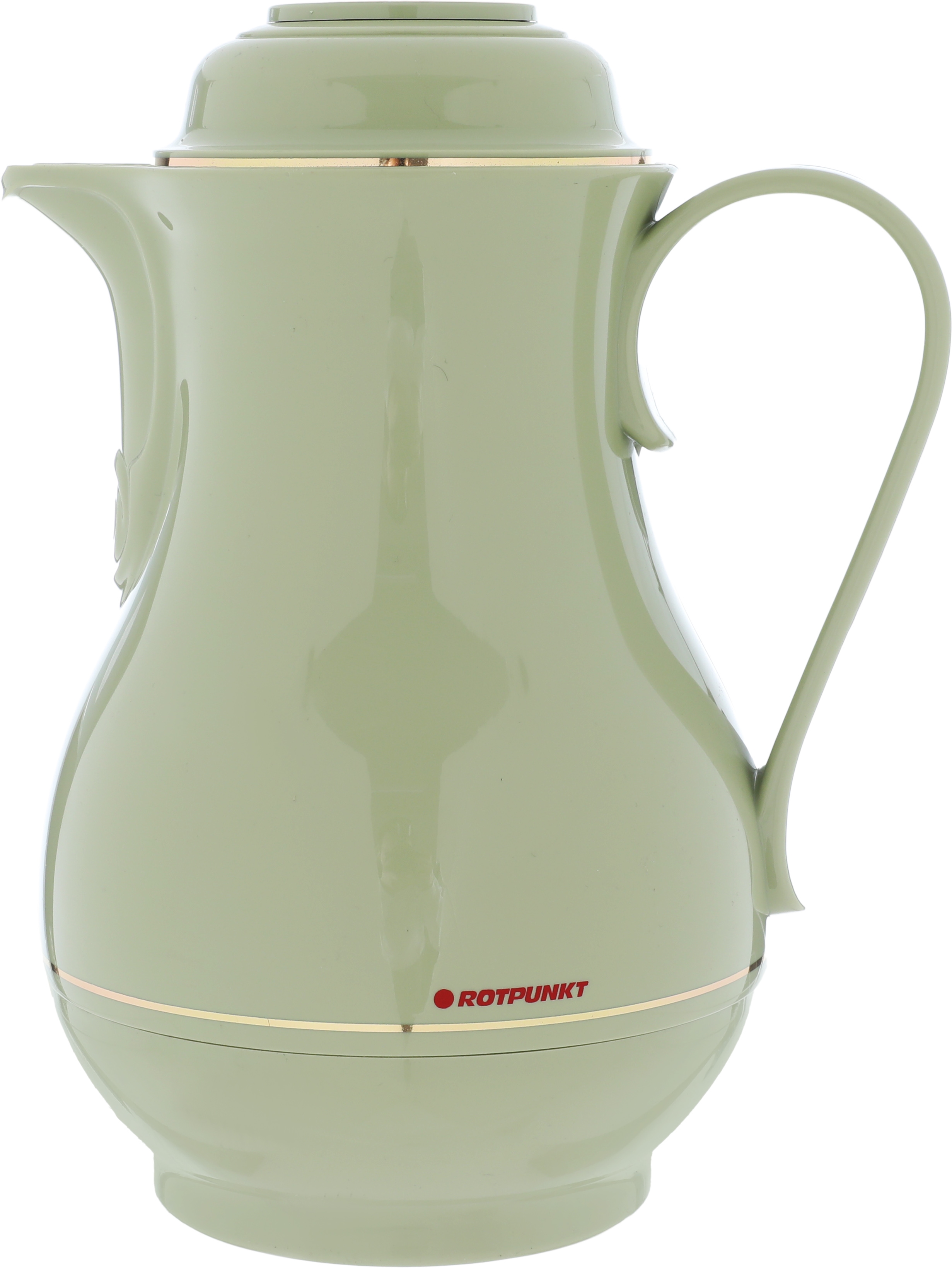Rotpont thermos, 1.2 liters, glass inner container, plastic outer shell - green product image 1