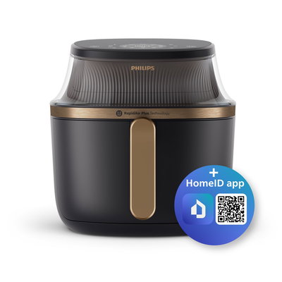 قلاية هوائية فليبس، 1700 واط، 6.2 لتر، 16 وظيفة، NA332/00 - اسود product image 9