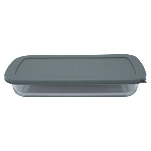صينية فرن زجاج السيف غاليري ماكس، 2.2 لتر، 34.5x20.8x5.2 سم، بغطاء - شفاف product image 2