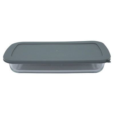 صينية فرن زجاج السيف غاليري ماكس، 2.2 لتر، 34.5x20.8x5.2 سم، بغطاء - شفاف product image 2
