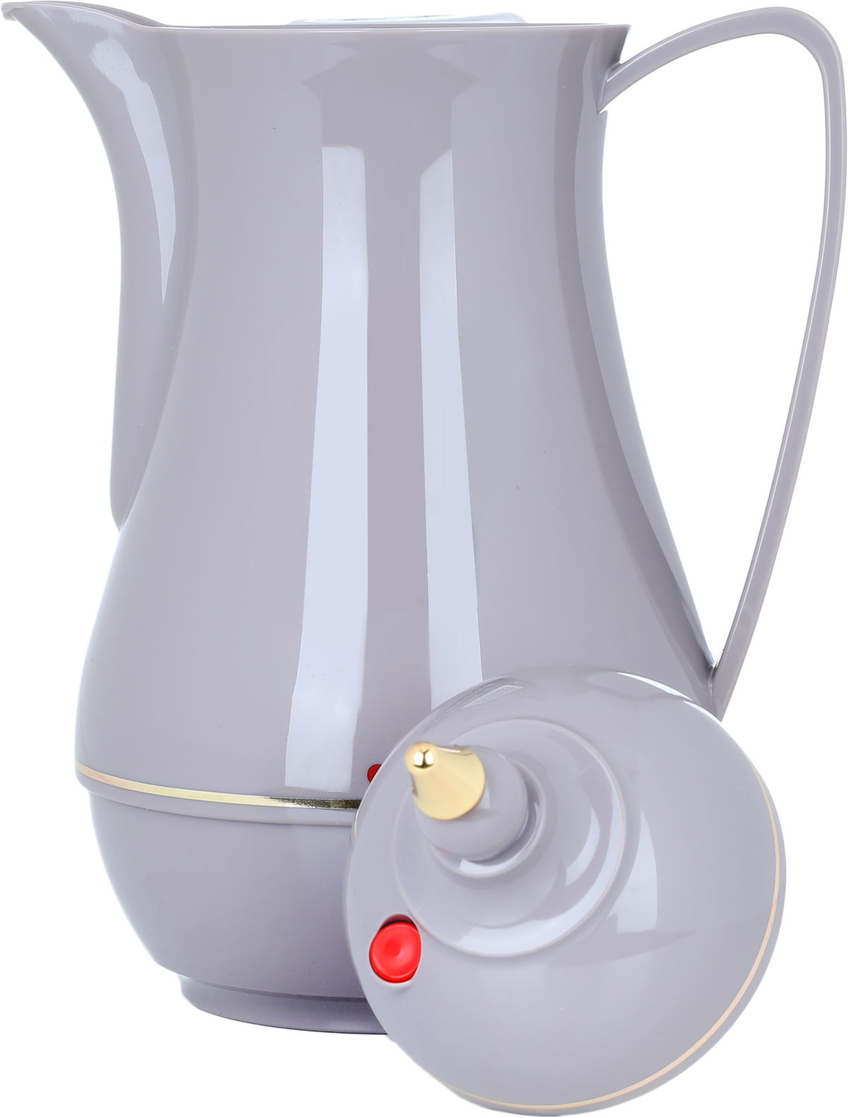 Rotpont thermos, 0.5 liters, glass inner container, plastic outer shell - gray product image 3