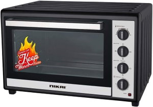 فرن كهربائي نيكاي، 2700 واط، 100 لتر، NT1001RCAX2 - اسود product image
