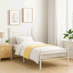 سرير حديد، 35×90×190 سم - أبيض product image