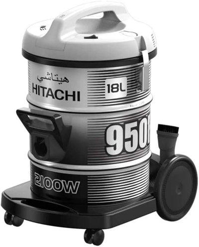 مكنسة كهربائية هياتاشي، 2200 واط، 21 لتر، CV-960F - بلاتيني product image 2