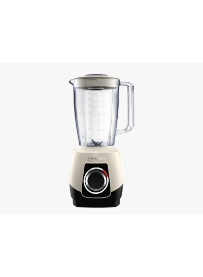 خلاط كهربائي و مطحنة تايفون، 650 واط، 1.8 لتر، TY-02-002 W - ابيض اسود product image 2