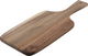 Excellent Houseware Wooden Cutting Board, 42x17x1.6 cm - Dark Wood product image 2