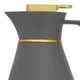 ترمس شيفون زجاج جلوري، 1 لتر - رمادي غامق product image 2