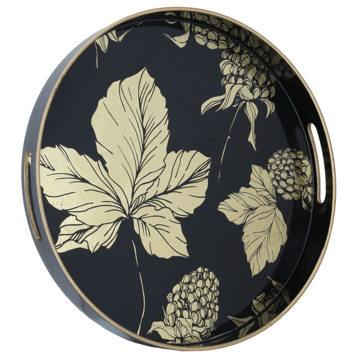 Al Saif Gallery Acrylic Serving Tray, 37.4X37.4X4.4 Cm, Round - Multicolor product image 2