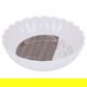 صحن سلطة بلاستيك السيف غاليري، 19×19×6 سم، دائري - أبيض product image 1