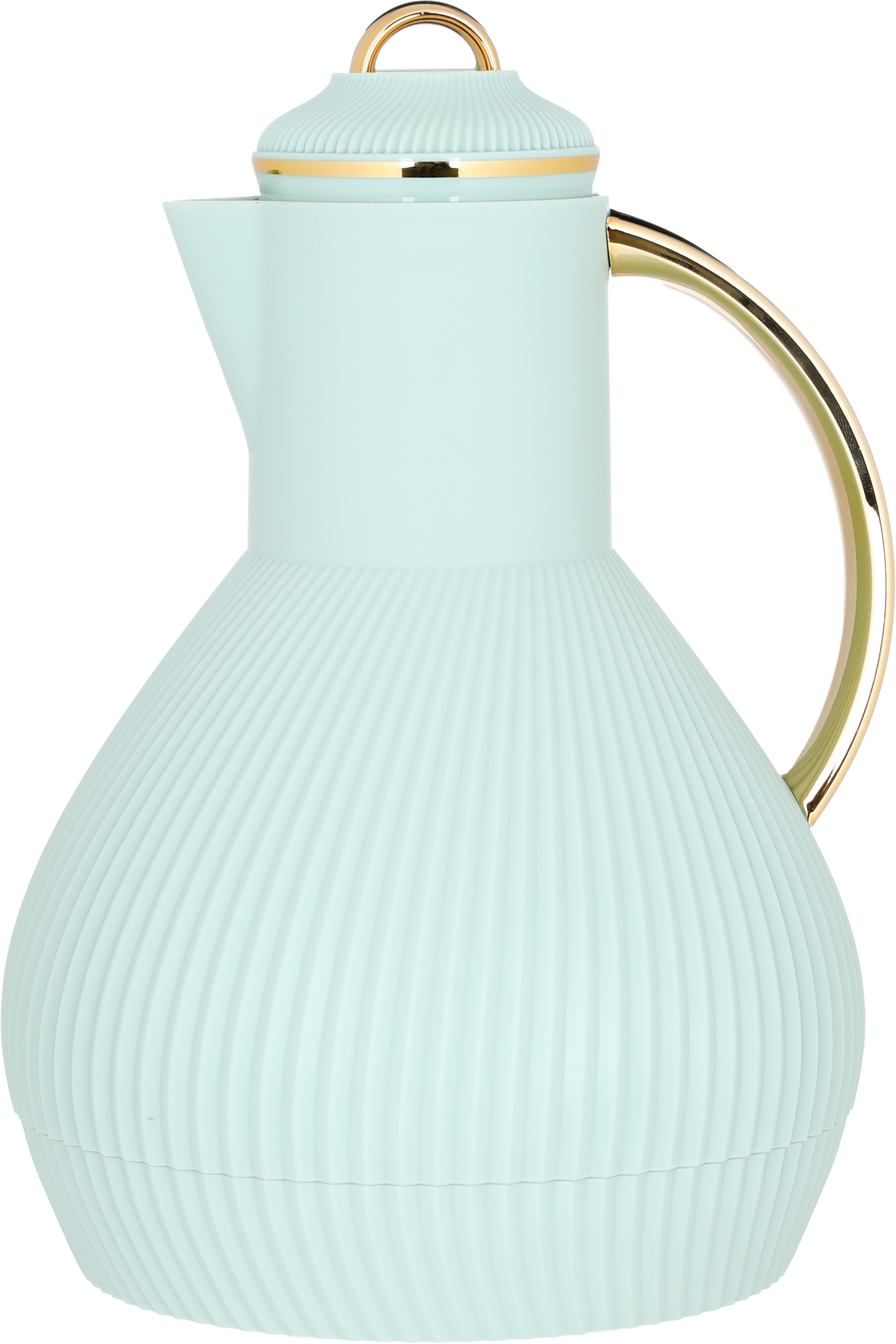 Al Saif Gallery Alia thermos, 1 liter, thermal glass inner container, plastic outer shell - light green product image 1