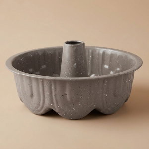 Back Chef Granite Cake Mold, 22 x 10 cm, Round - Grey product image