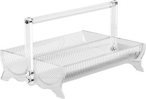 حامل أكواب أكريليك السيف غاليري، 23×8×6 سم - شفاف product image 2