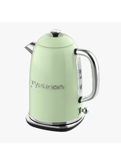 غلاية كهربائية تايفون، 2200 واط، 1.8 لتر، يد فضي، TY-01-002 G - اخضر product image 2