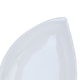 Al Saif Gallery melamine plate, 7 inches, leaf shape - white product image 3
