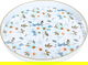 Al Saif Gallery Plastic Serving Topper, 42 cm, Round - White product image 1