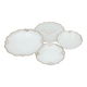 طقم سفرة بورسلان السيف غاليري، 166 قطعة - أبيض product image 5