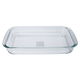 صينية فرن زجاج السيف غاليري ماكس، 2.2 لتر، 34.5x20.8x5.2 سم، بغطاء - شفاف product image 2