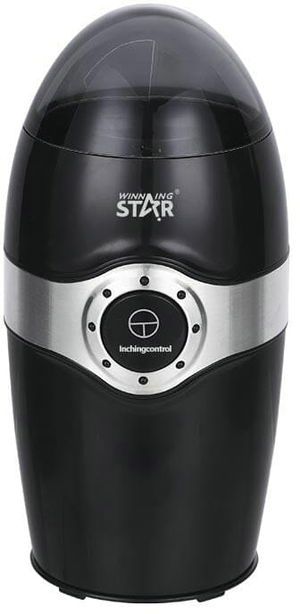 Winning Star ST-9710 Coffee Grinder, 70g, 150W, Safety Lock - Black product image