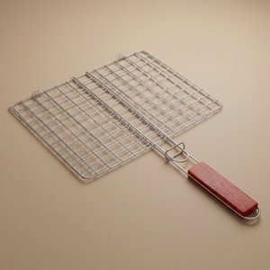 Al Saif Gallery Steel Grill Grille, 28 x 22 x 43 cm - Silver product image