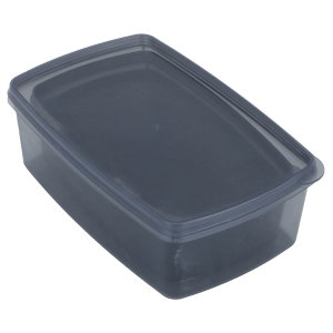 Al Saif Gallery Storage Box, Rectangular, 1000/700/400 ml, 3 Pieces - Gray product image 2